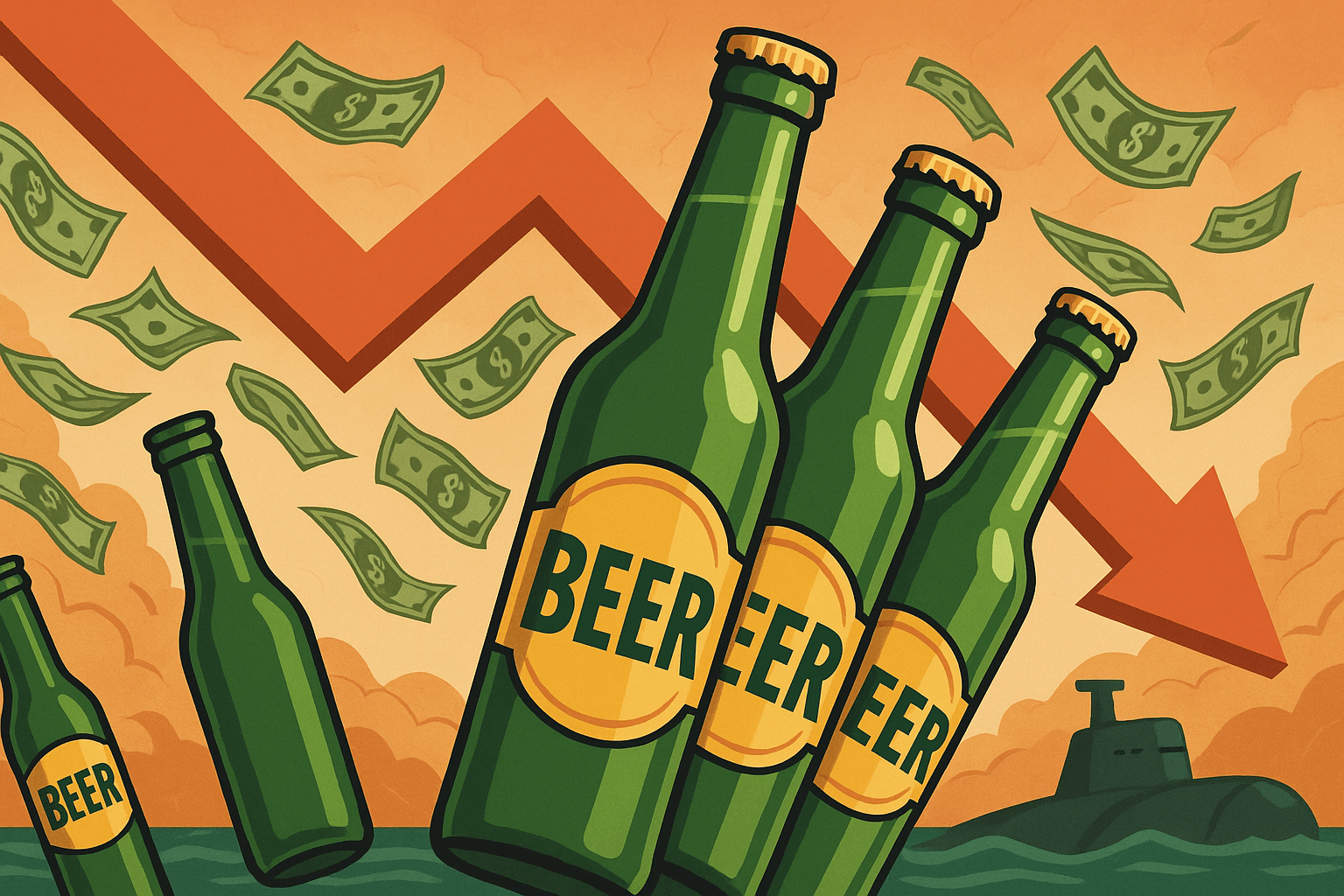 AB InBev is struggling as beer demand slows