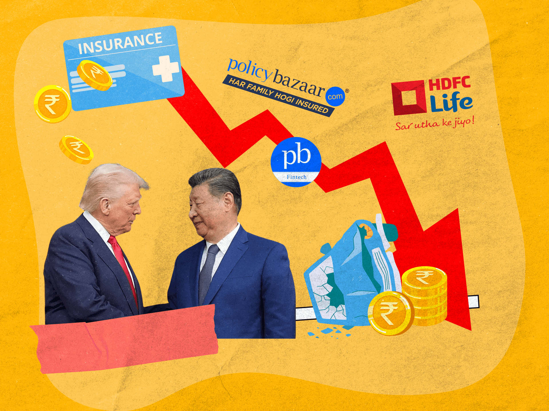 Insurance giants break a sweat 🥲