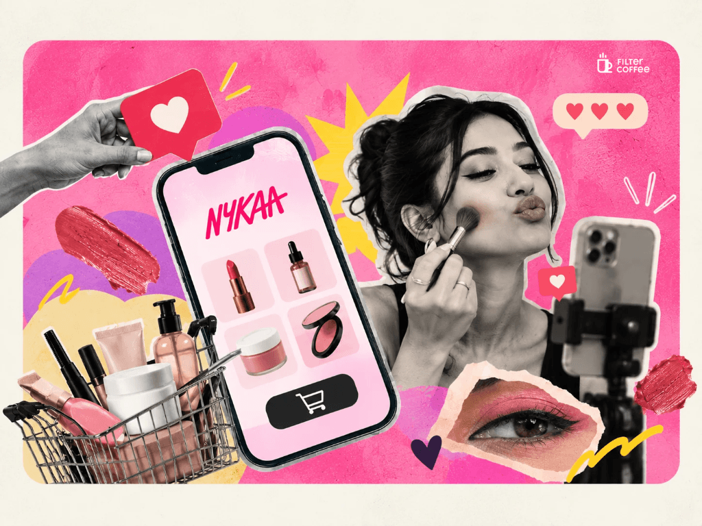 How did Nykaa turn beauty shopping into a content business?